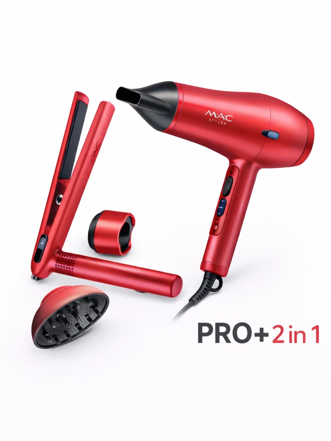 MAC-H700 Styler Pro+ 2 в 1 фен и выпрямитель для волос