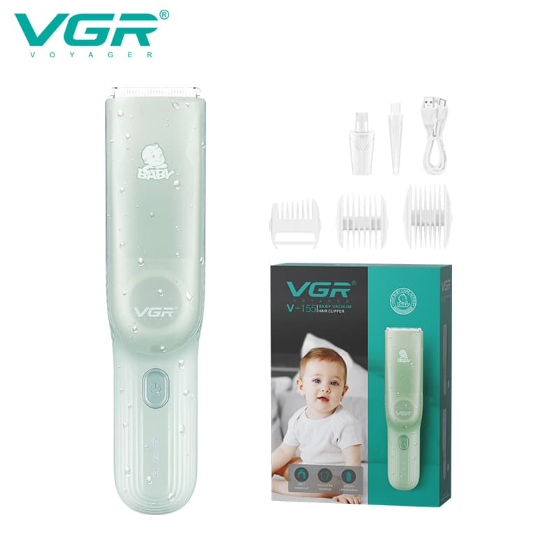 VGR V-155 Kids Hair Clipper with Vacuum Hair Collection