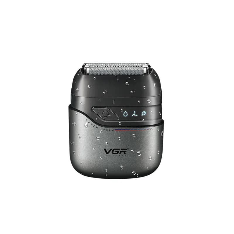 Мужская электробритва VGR V-379 — фольговый шейвер с двойным лезвием, водонепроницаемый корпус